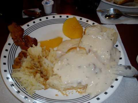 biscuits and gravy!