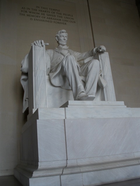 we saw Lincoln too