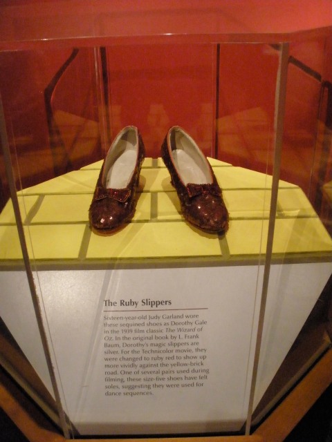 and Dorothy's shoes